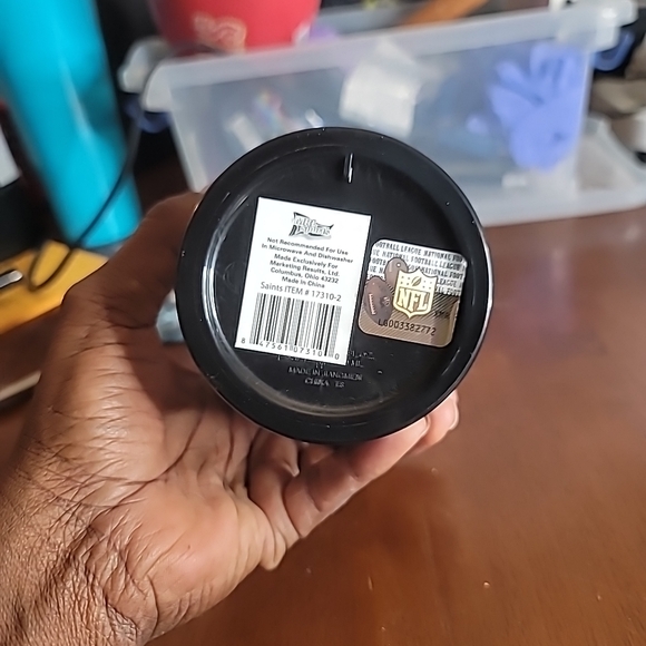 All Saints Black and Gold Helmet Cup - Picture 9 of 9